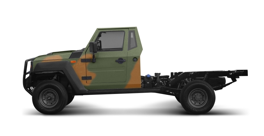 VIATURA MILITAR<br />AM23 CHASSI CABINE 