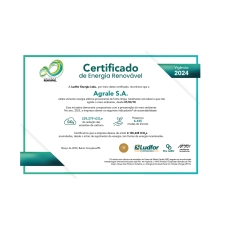 Certificado de Energia Renovável 2023